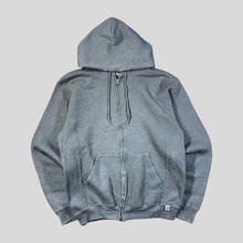 Load image into Gallery viewer, 00s Russell athletic blank zip up hoodie - M
