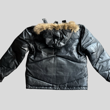 Load image into Gallery viewer, 90s Gatto leather puffer jacket - M
