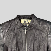Load image into Gallery viewer, 90s Gatto biker leather jacket - 36
