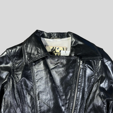 Load image into Gallery viewer, 90s Gatto leather jacket - 38
