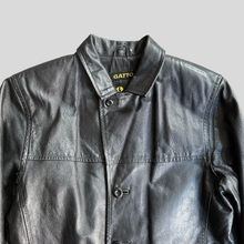 Load image into Gallery viewer, 90s Gatto coat leather jacket - S
