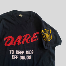 Load image into Gallery viewer, 80s D.A.R.E T-shirt - XL/XXL
