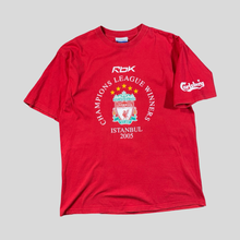 Load image into Gallery viewer, 2005 Liverpool CL winners T-shirt - S
