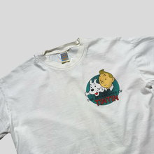 Load image into Gallery viewer, 90s Tintin red sea sharks T-shirt - M
