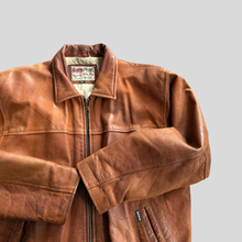 Load image into Gallery viewer, 90s Gatto detriot leather jacket - M
