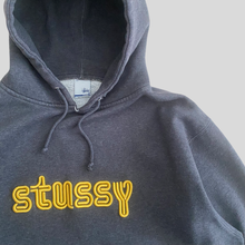 Load image into Gallery viewer, 90s Stüssy embroidered hoodie - L/XL
