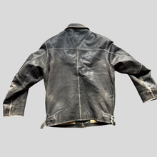 Load image into Gallery viewer, 90s Gatto detriot leather jacket - S
