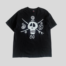Load image into Gallery viewer, 00s Stüssy skull T-shirt - XL
