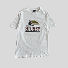 Load image into Gallery viewer, 90s Stüssy tribe T-shirt - S/M
