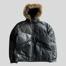 Load image into Gallery viewer, 90s Gatto leather puffer jacket - M
