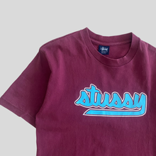 Load image into Gallery viewer, 90s Stüssy logo T-shirt - S/M

