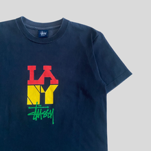 Load image into Gallery viewer, 00s Stüssy LA NY T-shirt - S
