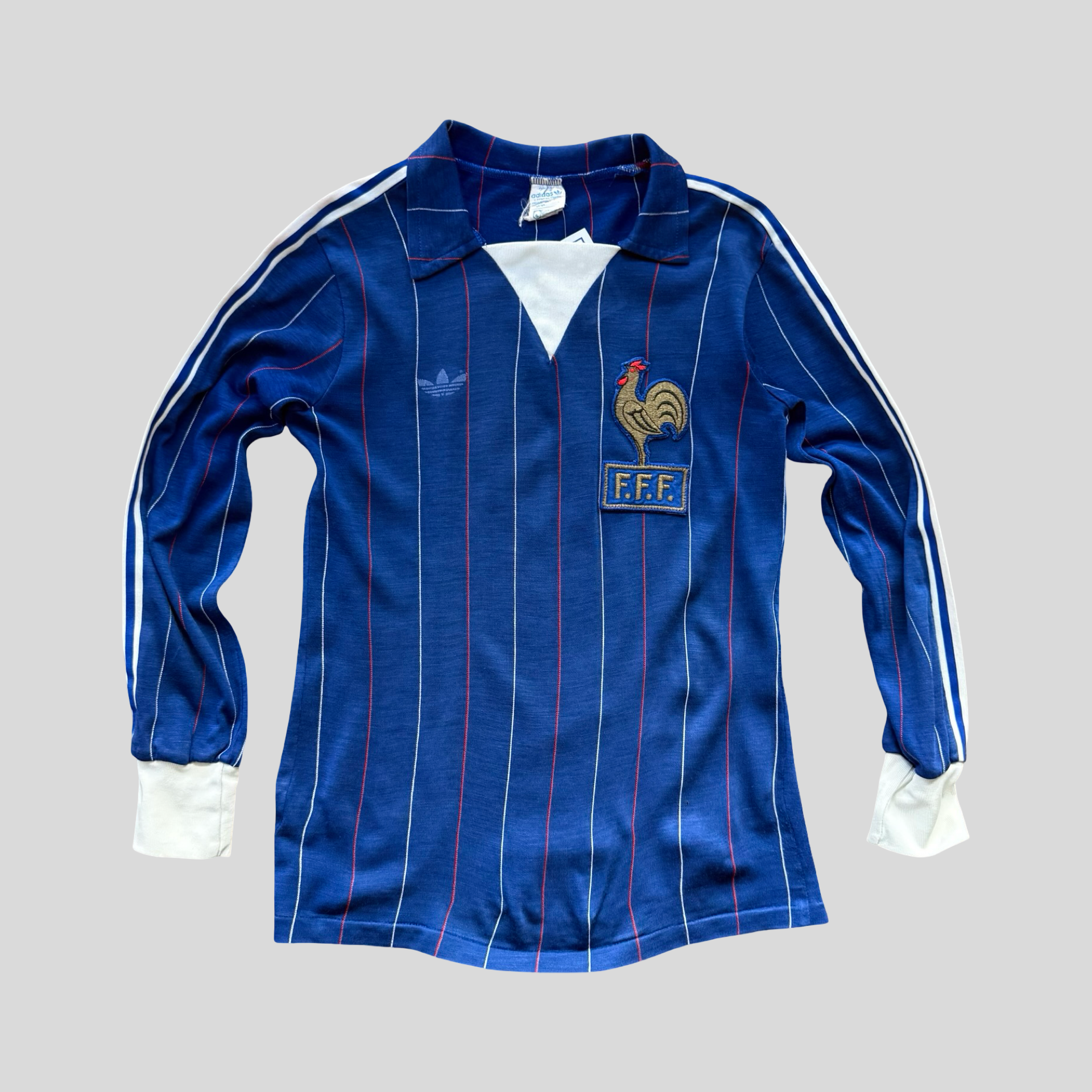 1980/82 France long sleeve home - XS – Scandivintageshop AB