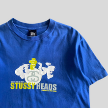 Load image into Gallery viewer, 90s Stüssy heads t-shirt - M/L
