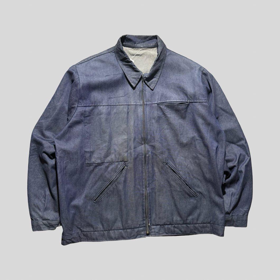 70s French workwear jacket - M