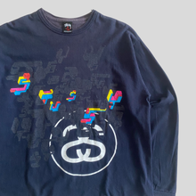 Load image into Gallery viewer, 00s Stüssy Tetris long sleeve T-shirt -
