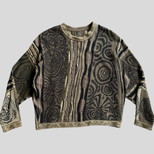 Load image into Gallery viewer, Kapital coogi knit sweater - M
