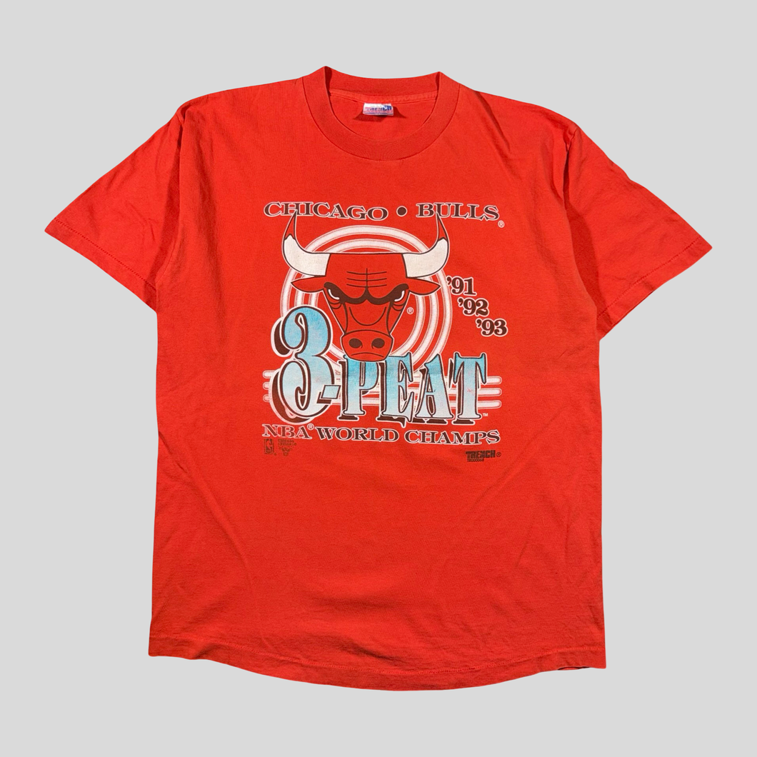 90s Chicago bulls 3 peat T-shirt - XL