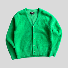 Load image into Gallery viewer, Stüssy shaggy cardigan - S
