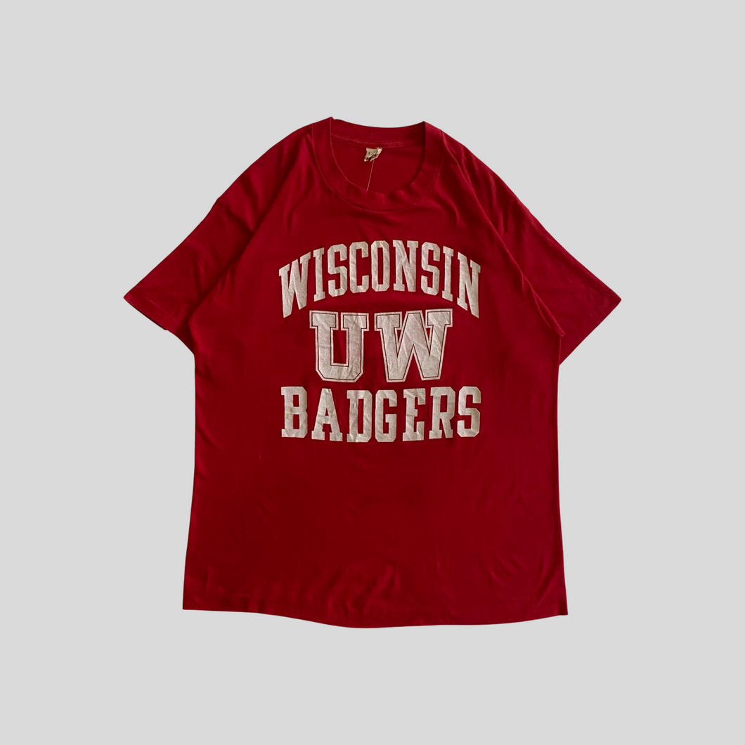 80s Wisconsin T-shirt - M/L