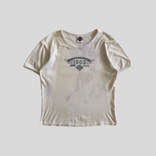 Load image into Gallery viewer, 2002 Harley Davidsson crop top T-shirt - XS/S
