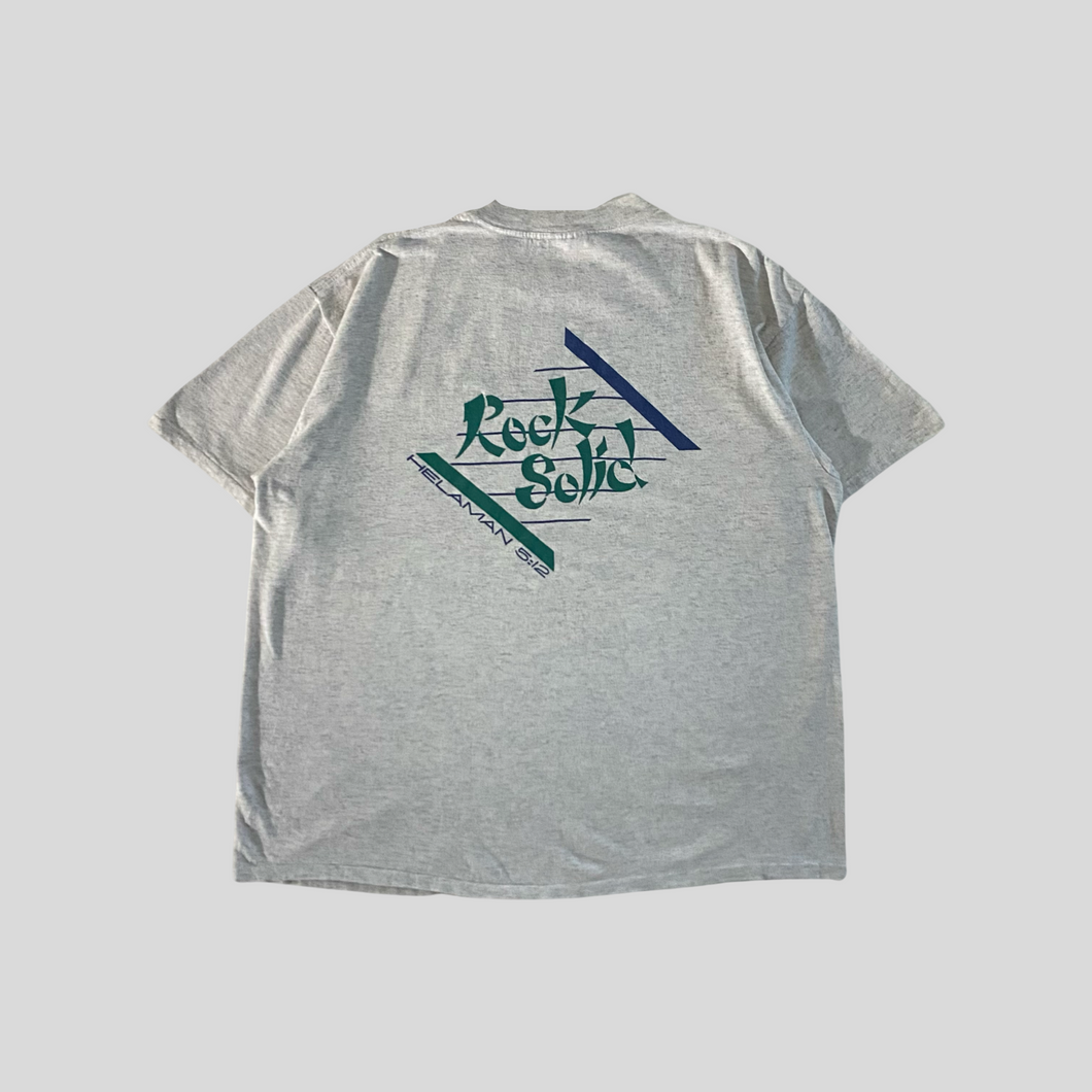 90s Rock solid T-shirt - L/XL
