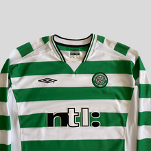 Load image into Gallery viewer, 2001-02 Celtic home long sleeve jersey - L/XL
