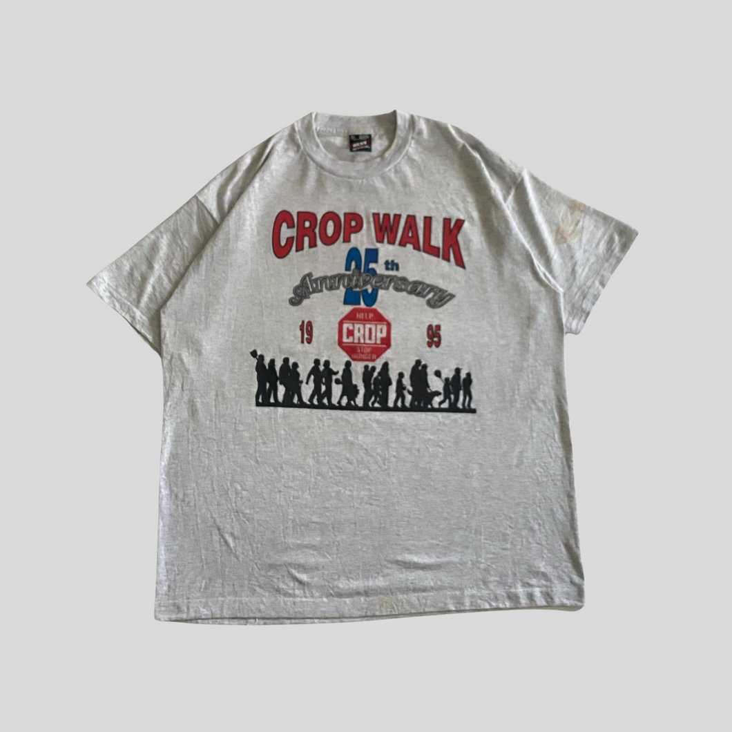 90s Crop walk T-shirt - L/XL