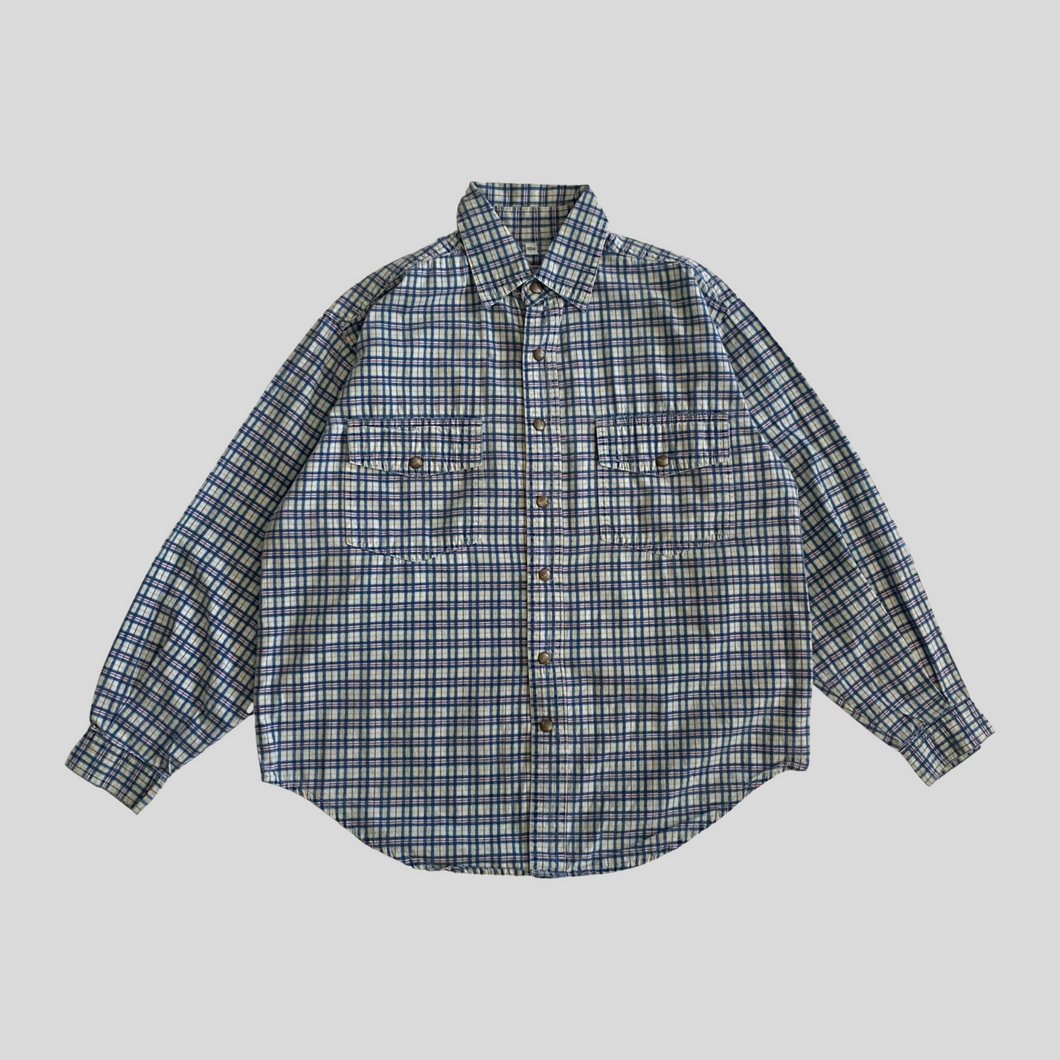 90s Checkered shirt - XS