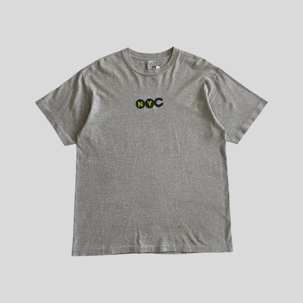 90s Stüssy NYC T-shirt - L