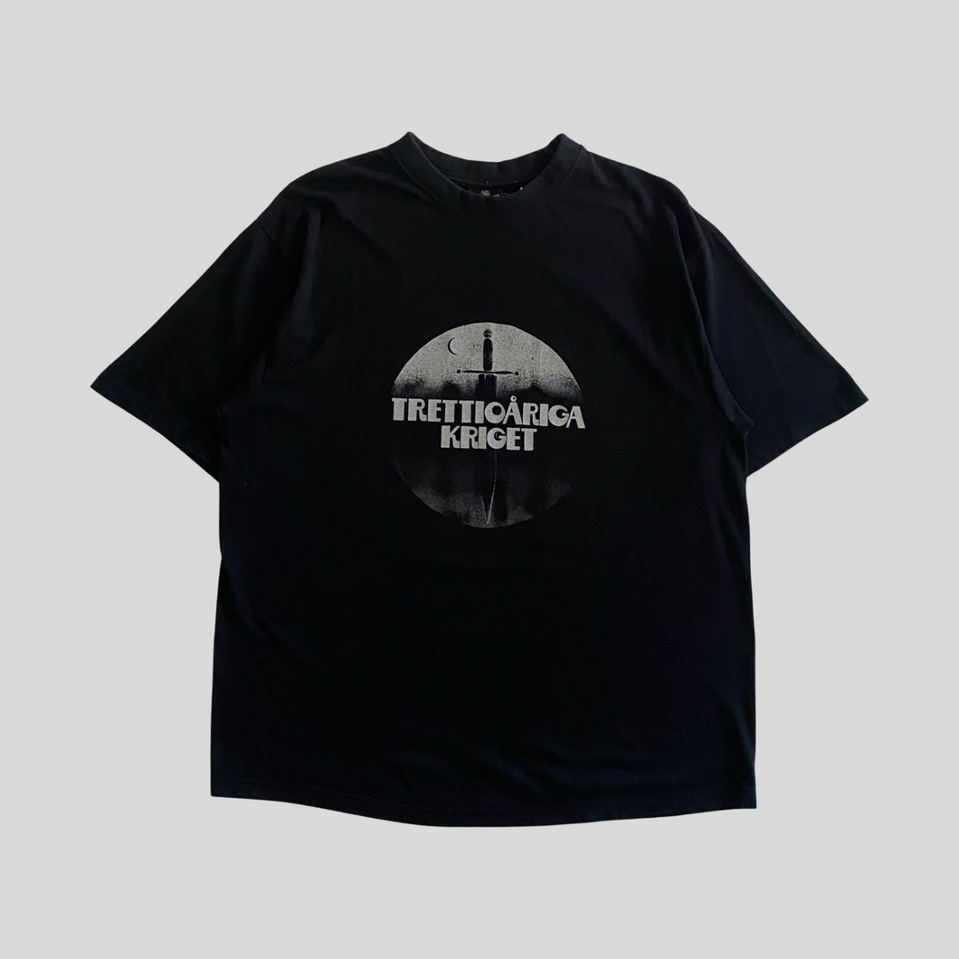 90s Trettio åriga kriget T-shirt - L